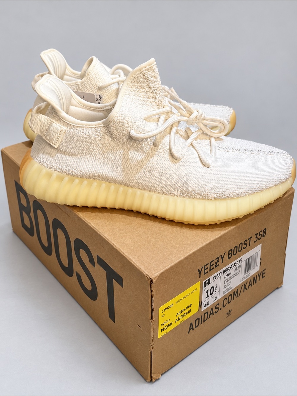 Adidas Yeezy Boost 350 V2 Cream White – Men’s US 10.5 – With Tags & Box